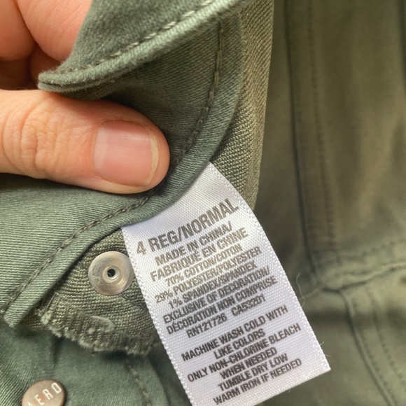 Aeropostale Jeans Green Jeans Size 4 - Picture 4 of 9